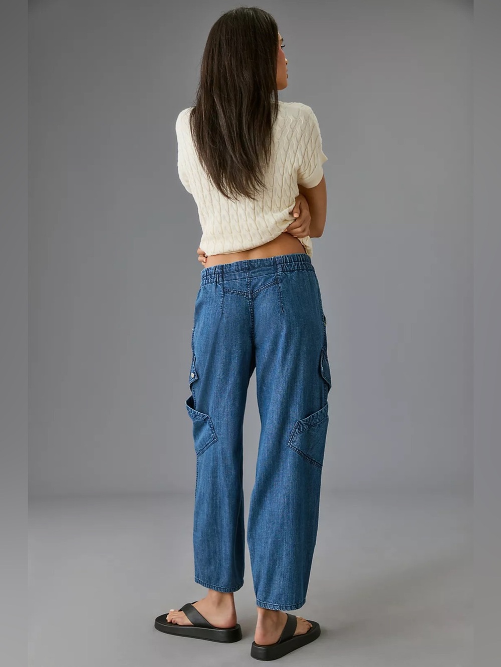 Pilcro Utility Curve Mid-Rise Relaxed-Leg Jeans - Picture 3 of 10